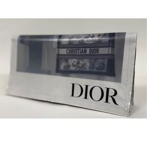 Dior White and Gray Clutch